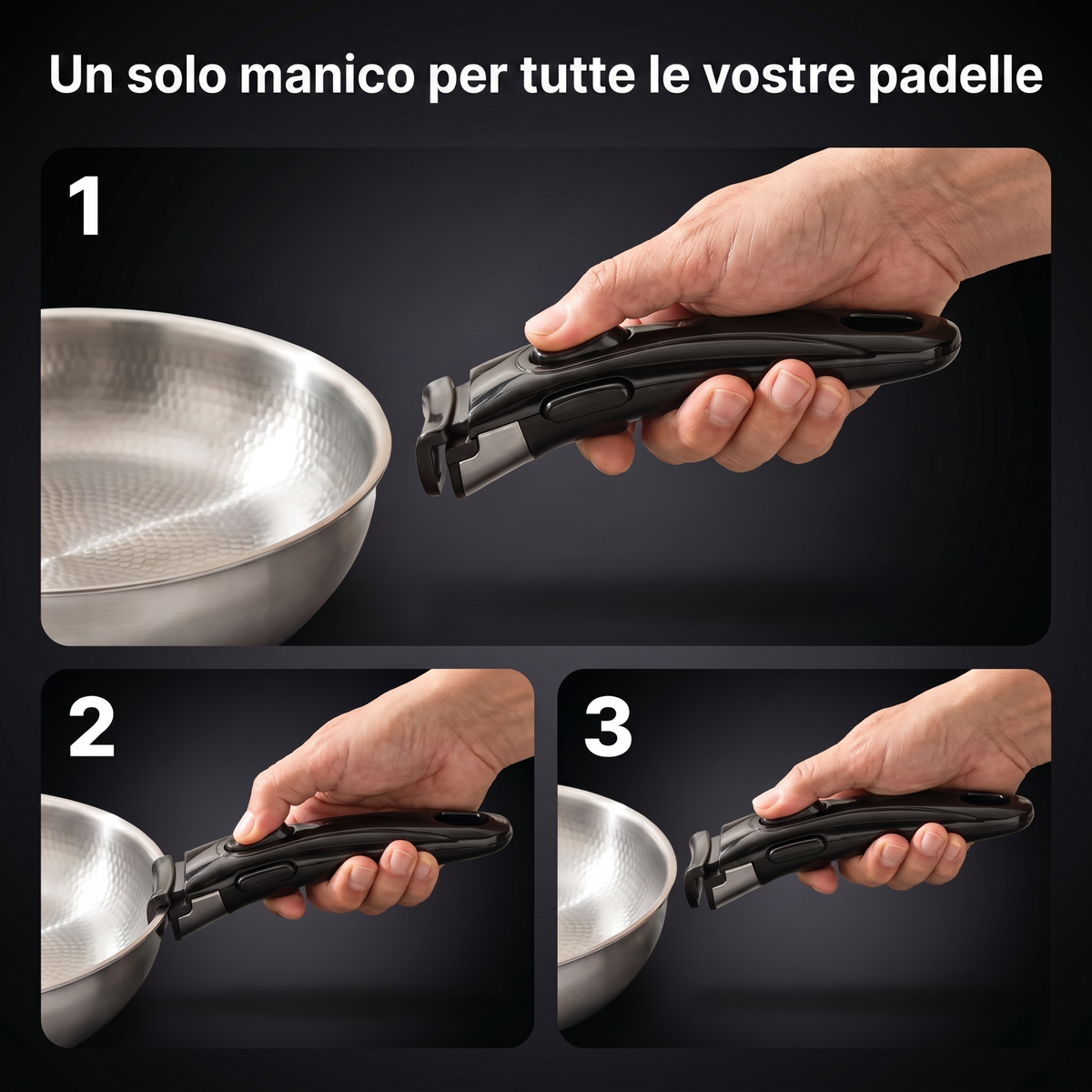 Manico Amovibile Universale — TITANOX®