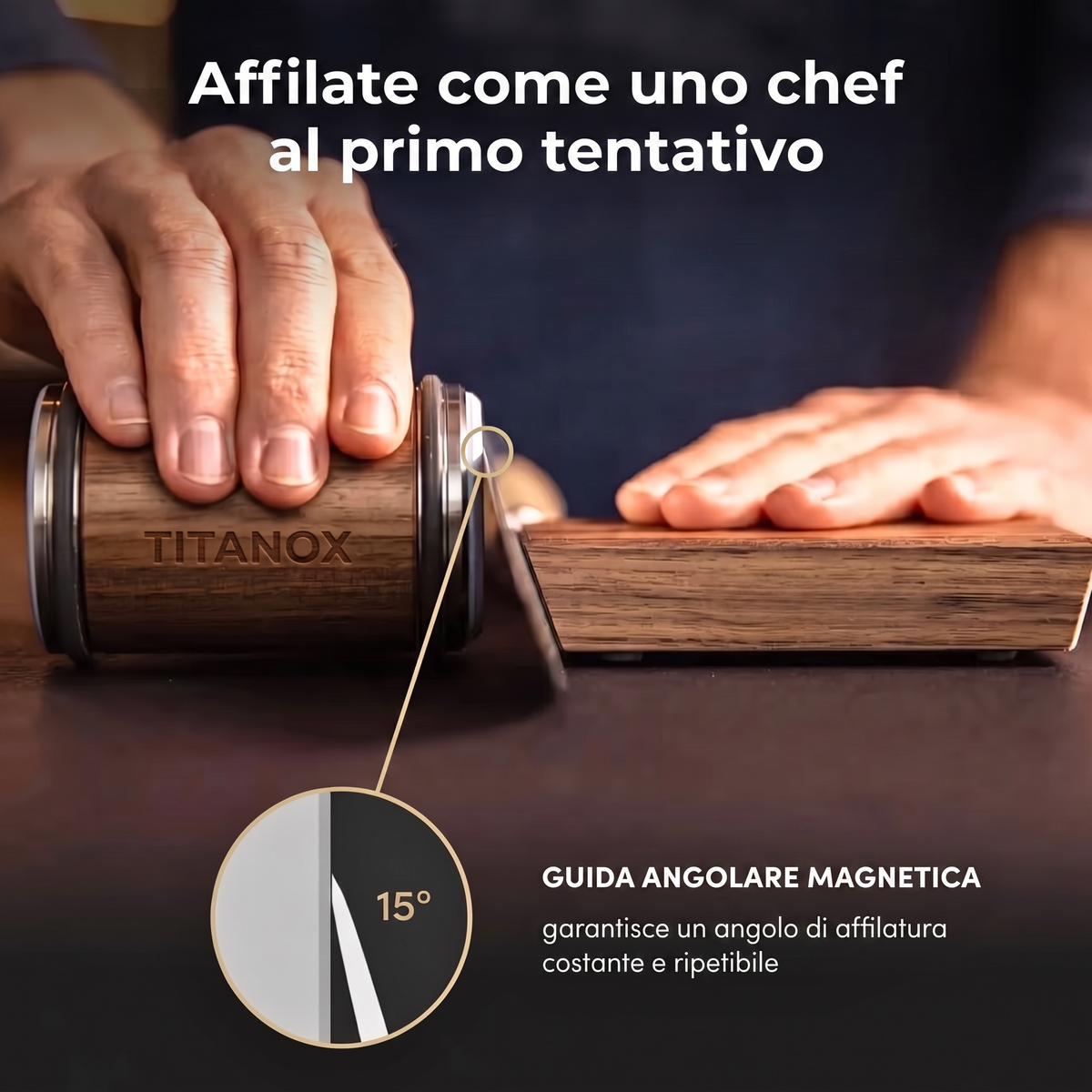 Affilacoltelli Pro — TITANOX®