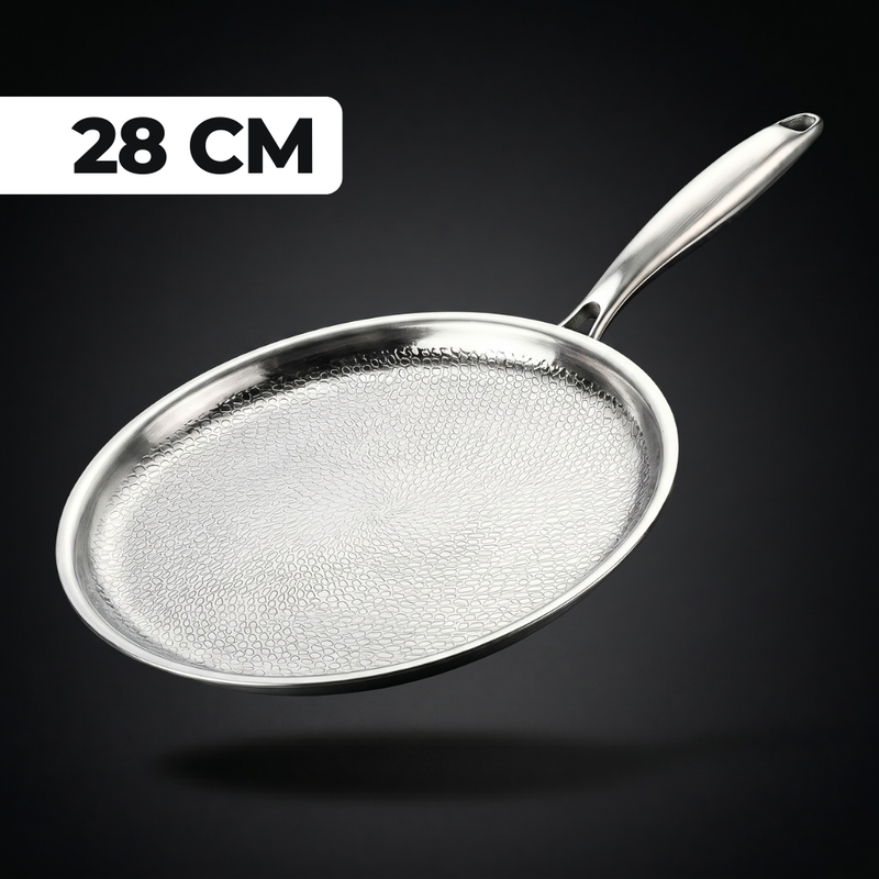 Crepiera 100% Titanio Puro (28 cm) — TITANOX®